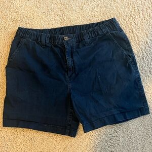 Chubbies Khakinator shorts men’s navy blue size XL